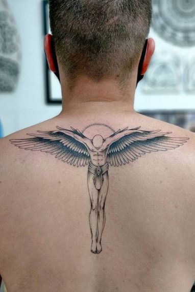Tattoo uploaded by Tayfun Tufaner  birdtattoo angel angeltattoo vings   Tattoodo