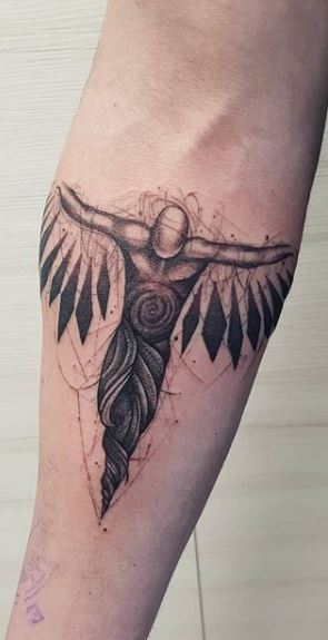 View Lucifer Devil Wings Tattoo Gif