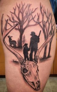 20 Great Hunting Tattoos - Tattoo Me Now