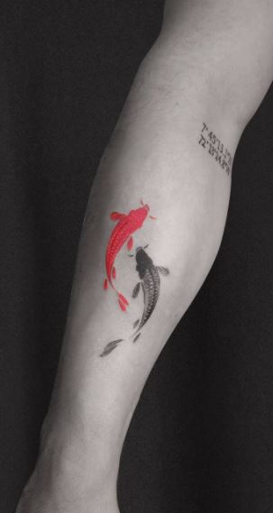 Koi Fish Tattoo Design by darksidedoc on DeviantArt