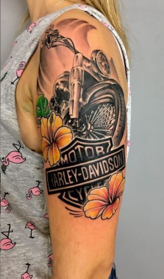 Top more than 68 harley davidson tattoos with wings latest - in.eteachers