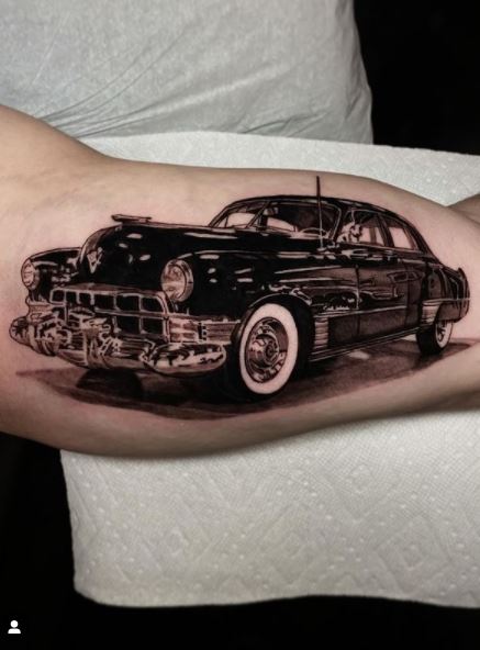 101 Best Car Tattoo Ideas Youll Have to See to Believe  Outsons
