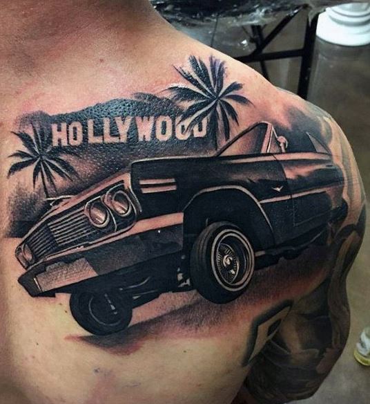 I would like to know your tattoo ideas based on cars this is a tattoo that  i want on my arm but i would like to have any other ideas