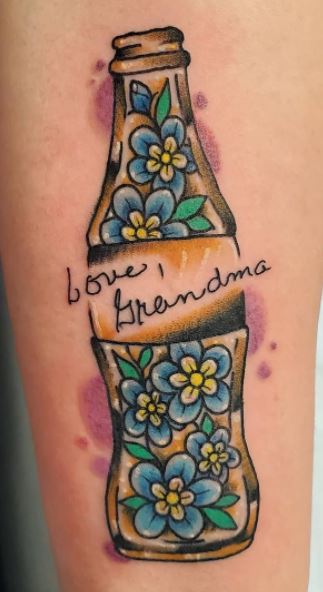 Lily tattoo Quote for grandma RIP  Tattoos for women Cute tattoos for  women Grandma tattoos