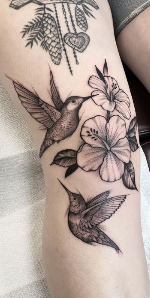 Time Bomb Tattoos  Curiosities  An elegant hummingbird foot tattoo by  Miranda  Weve got walk in time with our guest artist Joy and with  Colin and Angel is in all