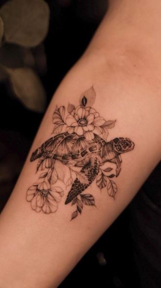 super cute turtle tattoos sinichkatatts 3  KickAss Things