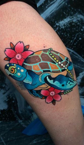 50 Amazing Turtle Tattoos, Ideas & Meaning - Tattoo Me Now