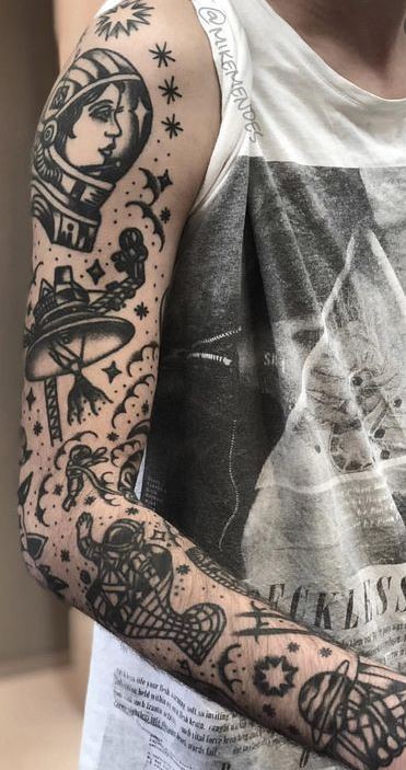 full sleeve  All Things Tattoo