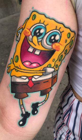 Solomons Tattoo Parlour  Best friend matching Spongebob  Patrick butt  tattoos   Facebook