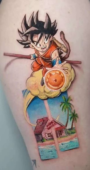Father Son Kamehameha done by Mario at Rosenrot Kassel Germany  rtattoos