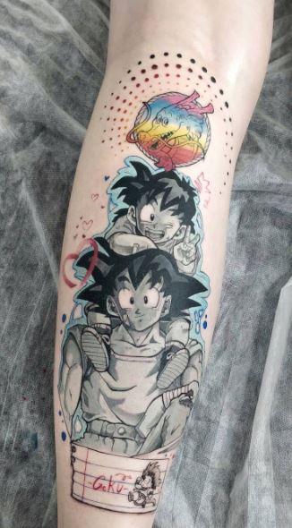 My new tattoo tell me what you think : r/dbz