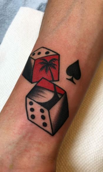 Gamers get ready to feel your mind melt  Dice tattoo Weird tattoos  Tattoo graphic