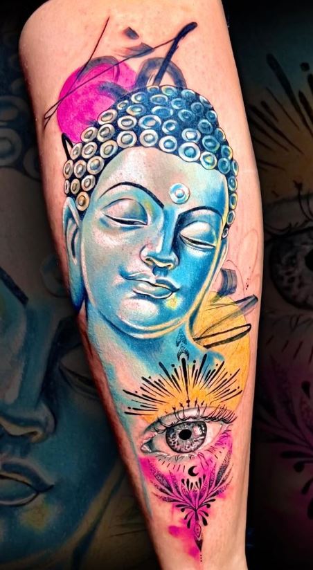 Buddha Tattoo  Buddha tattoo design Buddha tattoo Arm tattoos for guys