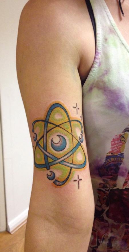 45 Best Atomic Tattoos Designs and Ideas With Meanings | Astronomical tattoo,  Tattoos with meaning, Tattoo designs for girls