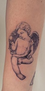 100 Cherub Tattoos for Divine Inspiration - Tattoo Me Now
