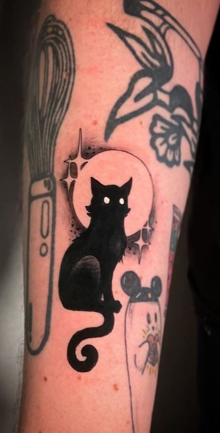 Black Cat Tattoos Archives  Tattoo Me Now