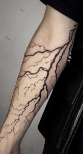 100 Electrifying Lightning Tattoo Designs - Tattoo Me Now